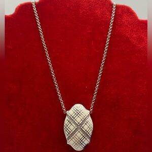 Sterling Silver Belle Etoile Pyramid Pendant Necklace